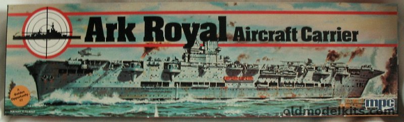 MPC 1/600 HMS Ark Royal Aircraft Carrier, 1-5102 plastic model kit